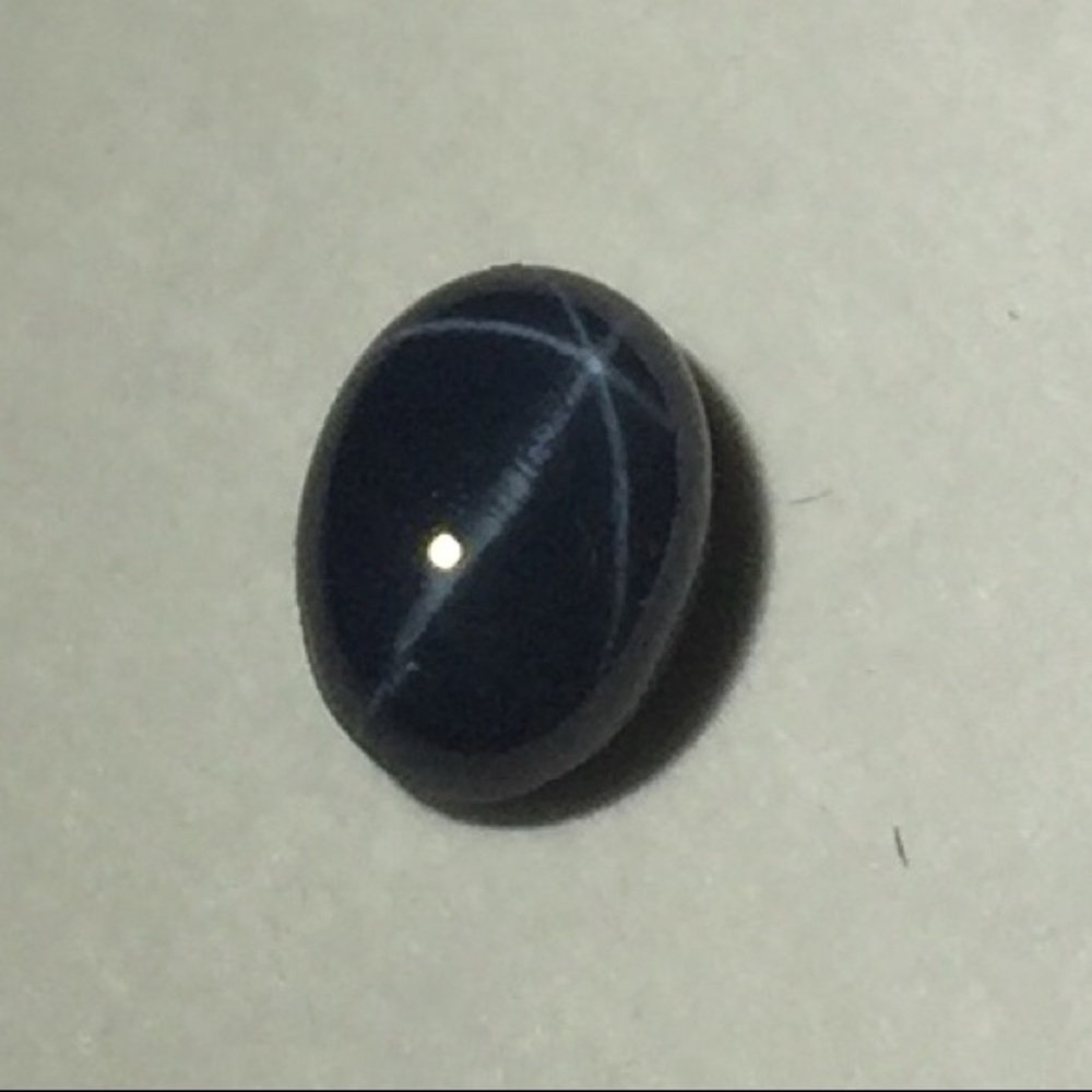 1.2 ct  Blue Star Sapphire (Six Star)